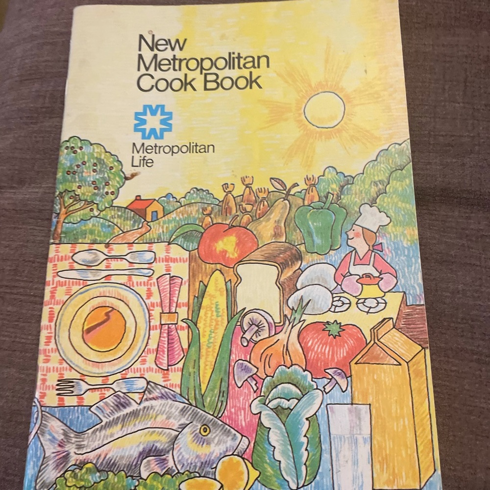 New Metropolitan Cook Book Published By Metropolitan Life